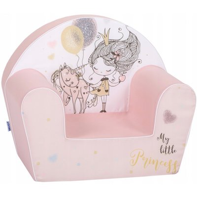 Детское мягкое кресло (принт My Little Princess) 9 мес – 4 года DT8-1465 фото