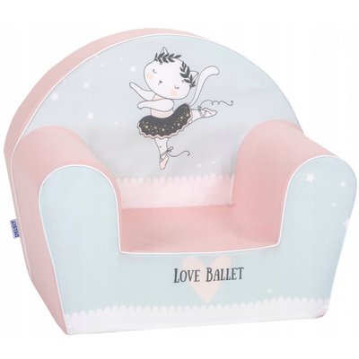 Детское мягкое кресло (принт Love Ballet) 9 мес – 4 года. DT8-147 фото